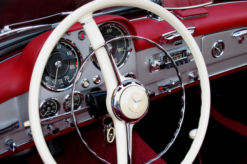 Mercedes Oldtimer Lenkrad